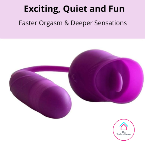 TPH Supreme Flower - Licking Vibrator -  Clitoral Stimulator Massager - Dildo