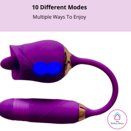 TPH Supreme Flower - Licking Vibrator -  Clitoral Stimulator Massager - Dildo