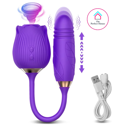 TPH Supreme Flower - Licking Vibrator -  Clitoral Stimulator Massager - Dildo