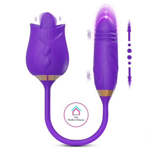 TPH Supreme Flower - Licking Vibrator -  Clitoral Stimulator Massager - Dildo