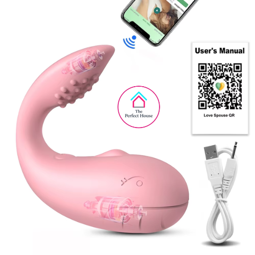 TPH 2.0 Whale Remote Control- Vibrator-Clitoris Stimulator G Spot Dildo - Sex Toys- APP