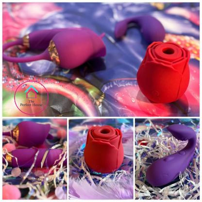 TPH Supreme Flower - L1ck1ng V1brat0r -  Cl1toral St1mulator Massager - D1ld0